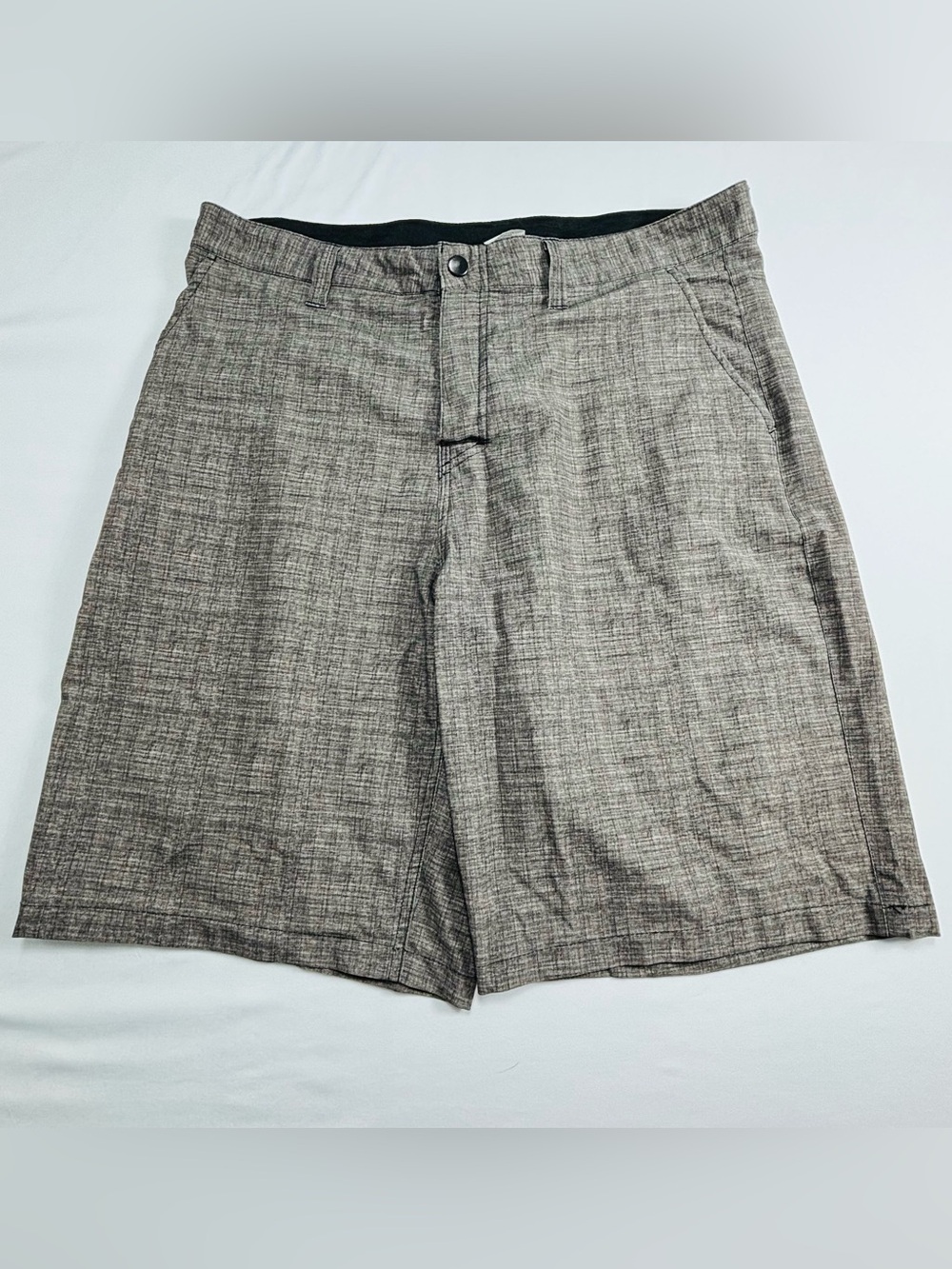 Men's Casual Heathered Gray Shorts M516